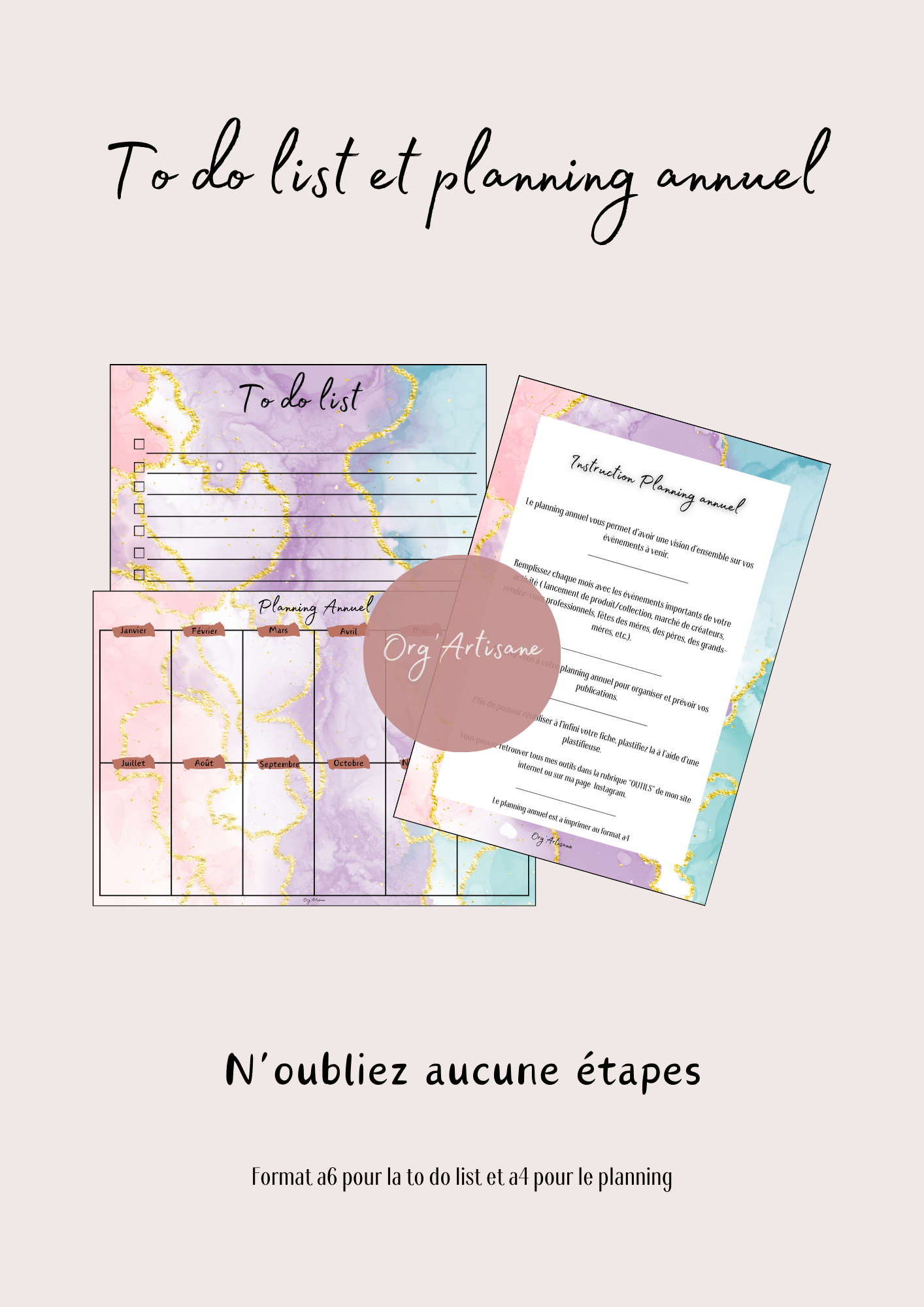 Pack Organisation Hortensia