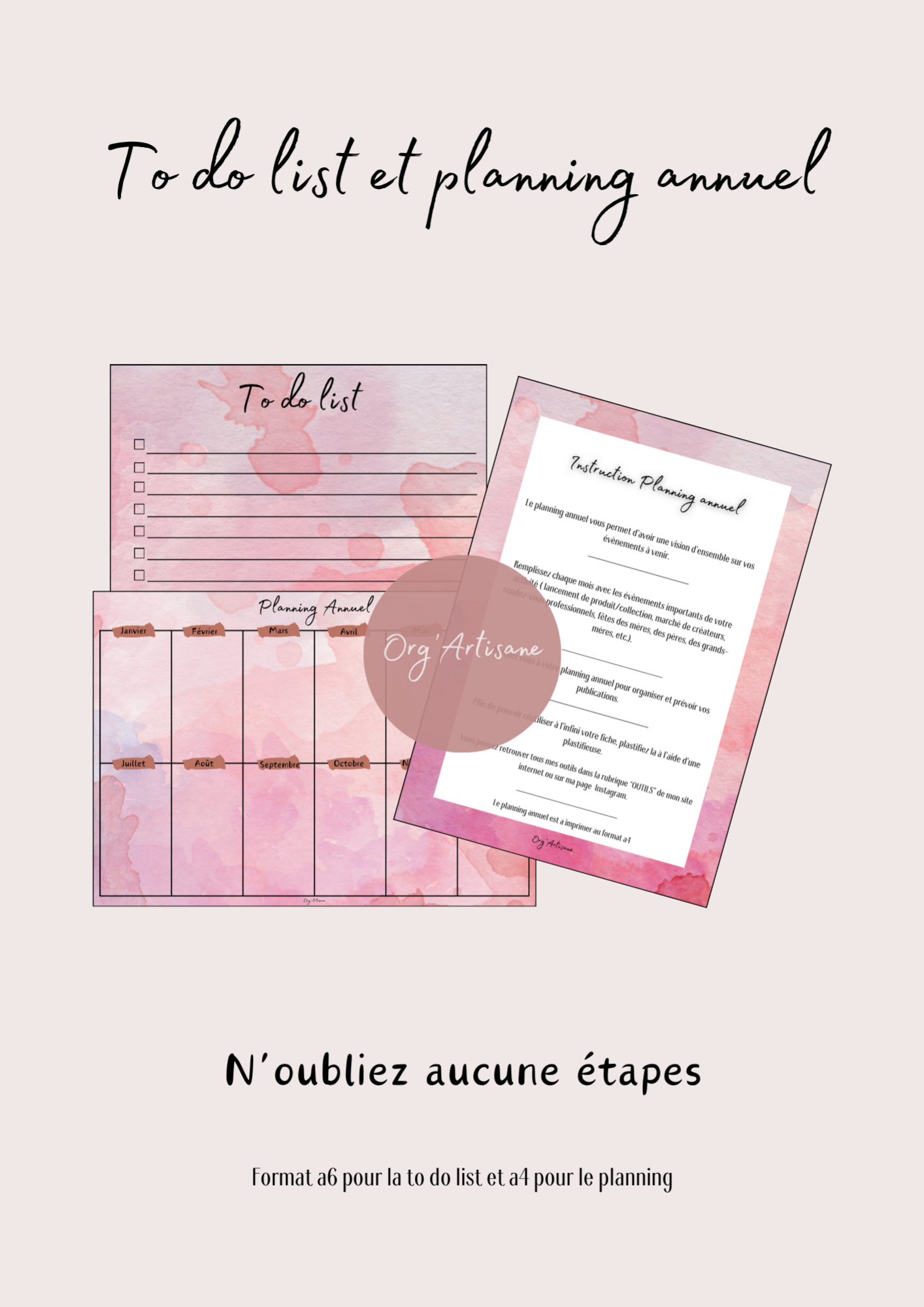 Pack Complet starter Pivoine