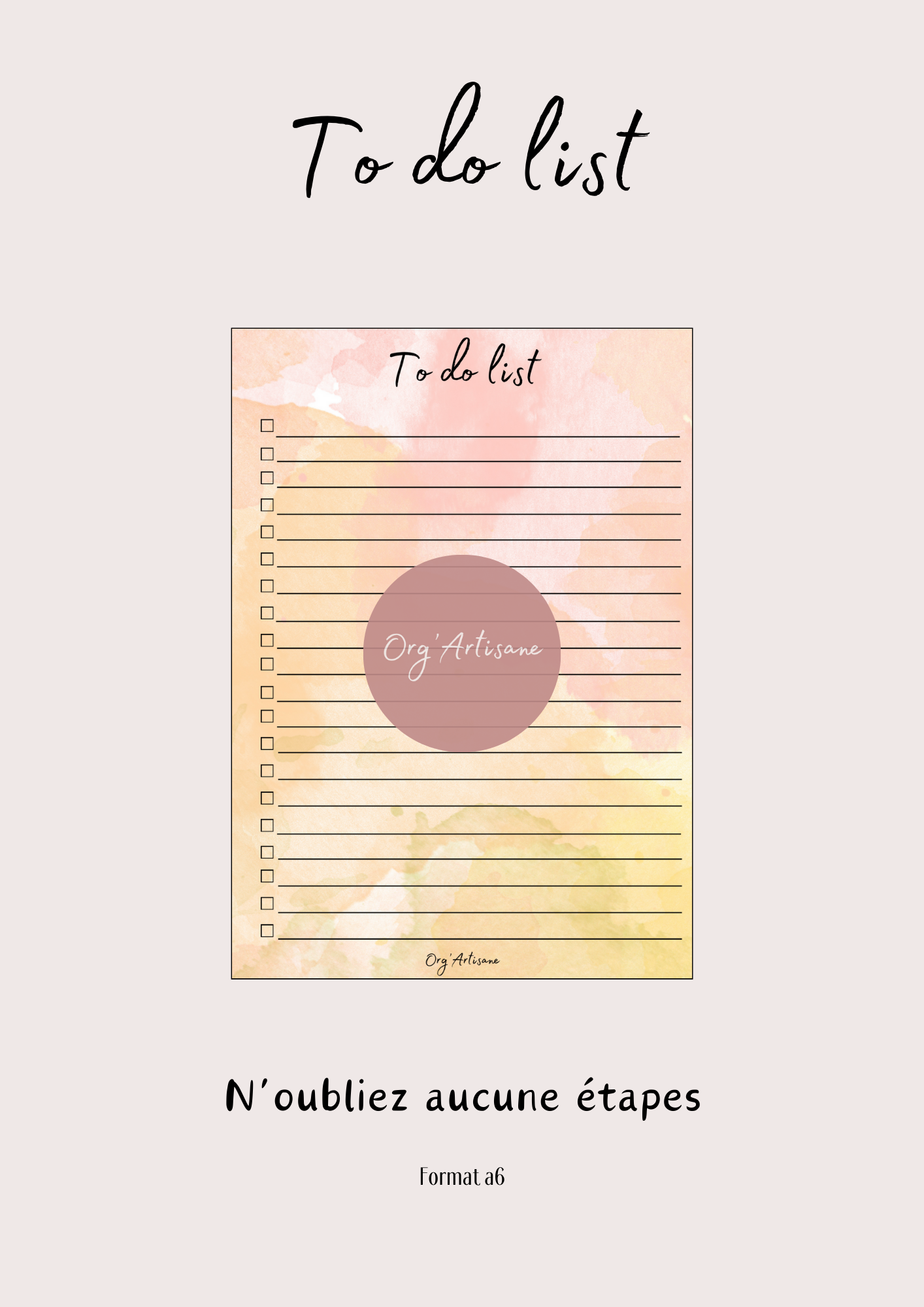 Pack Lancement de produit / collection Capucine